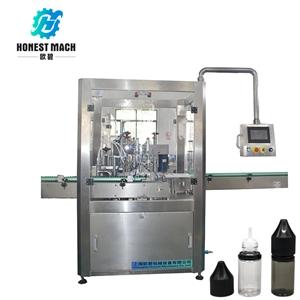 e-liquid filling capping machine chubby gorilla bottle filling machine e-cig filling capping machine with free shipping 