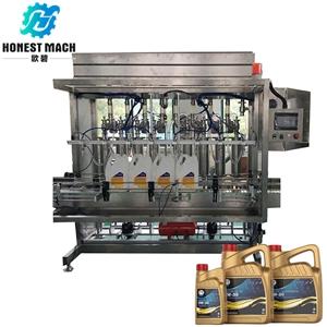 engine oil filling machine lubricant filling machine lubricant oil packing machine with free shipping