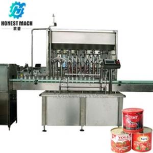 tin can filling machine ketchup filling machine can packing machine with free shipping